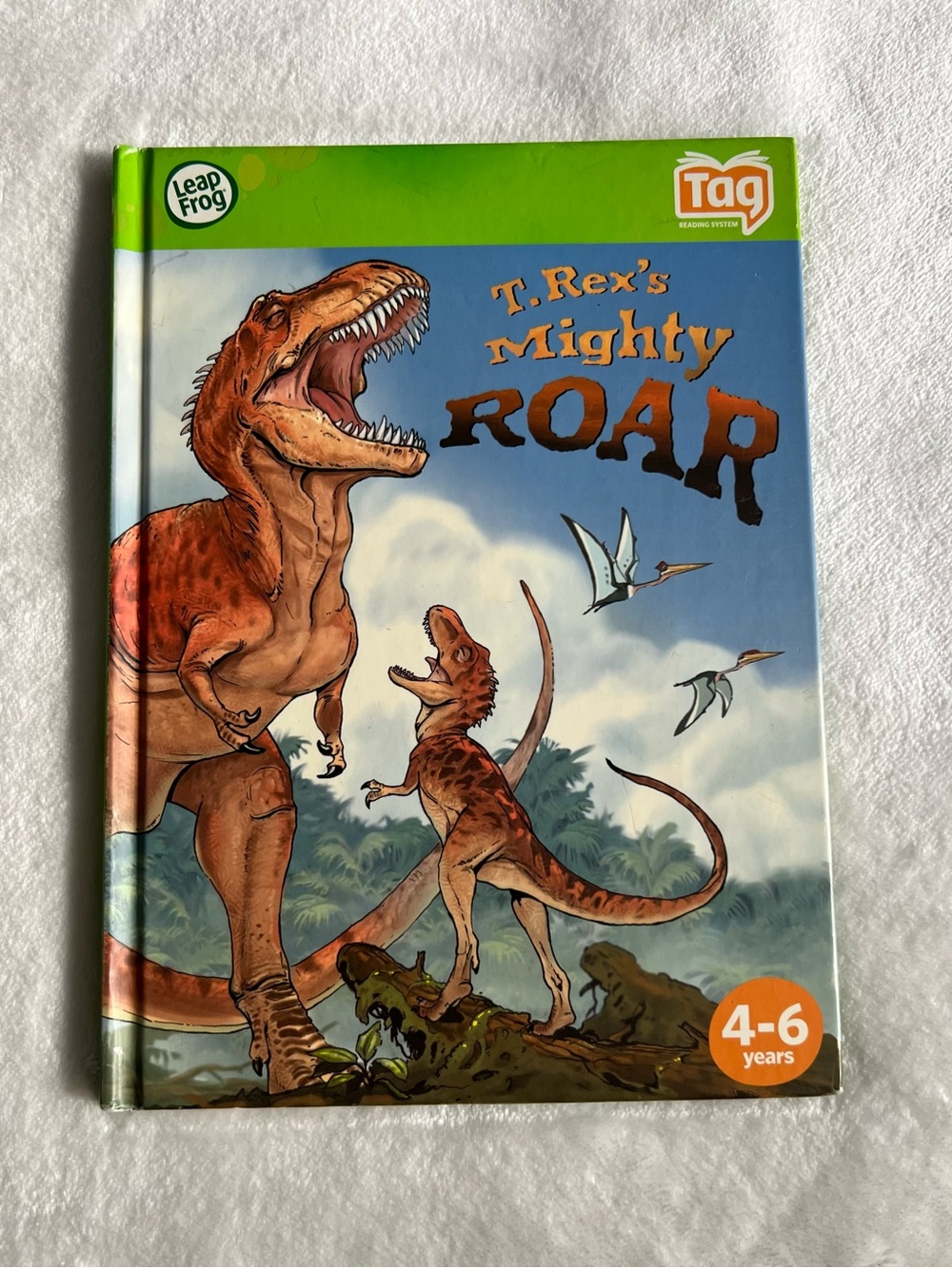LeapFrog Tag Reader T. Rex’s Mighty Roar Hardcover Book